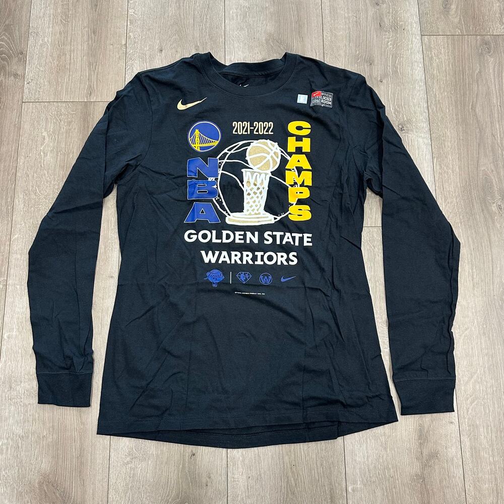 Nike Golden State Warriors 2022 NBA Finals Champions locker room Shirt